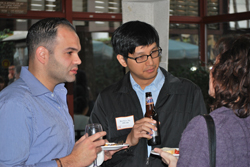 students at intl networking event Nov 2011